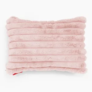 Rectangular Scatter Cushion Cover 35 x 50cm - Ultra Plush Cord Dusty Pink