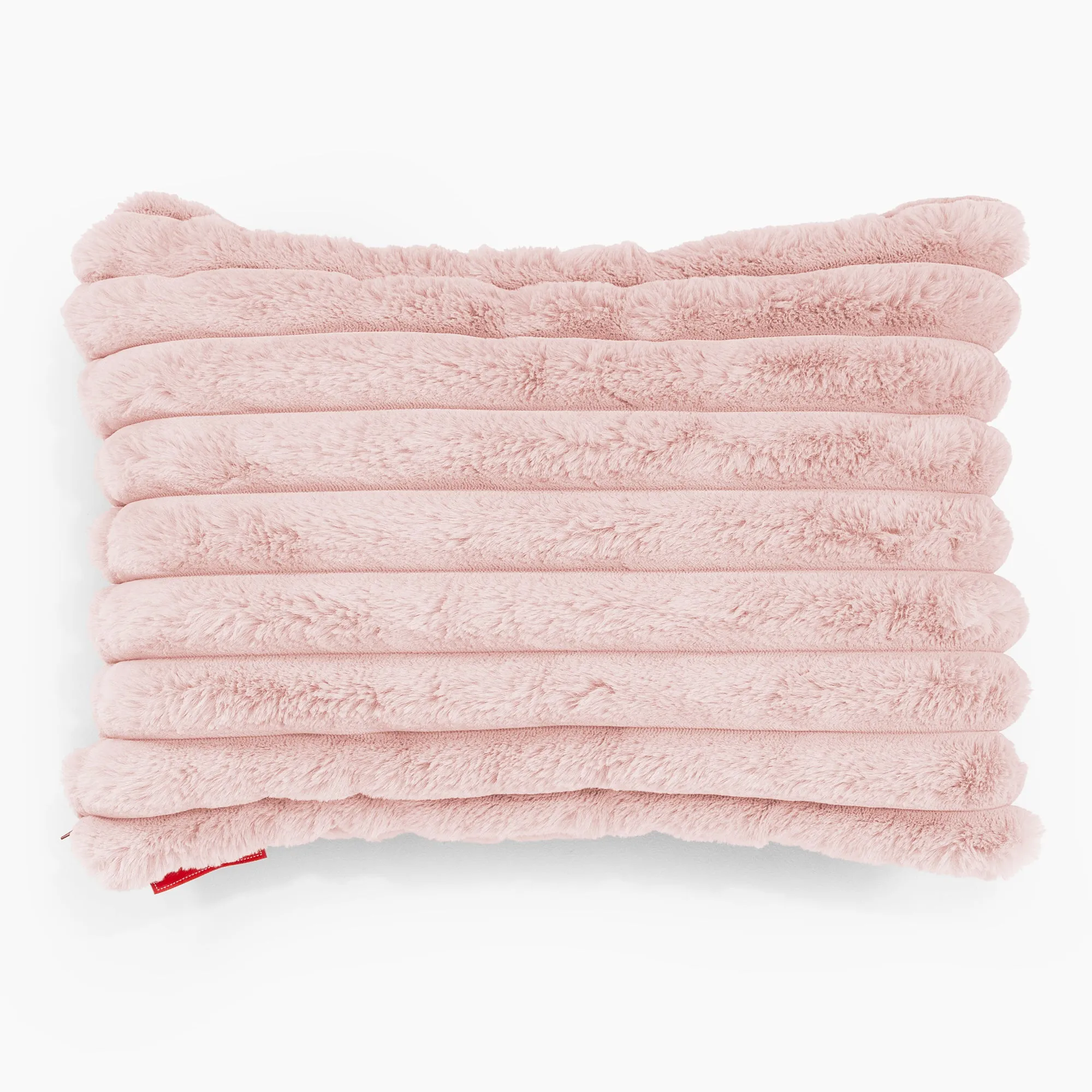 Rectangular Scatter Cushion Cover 35 x 50cm - Ultra Plush Cord Dusty Pink