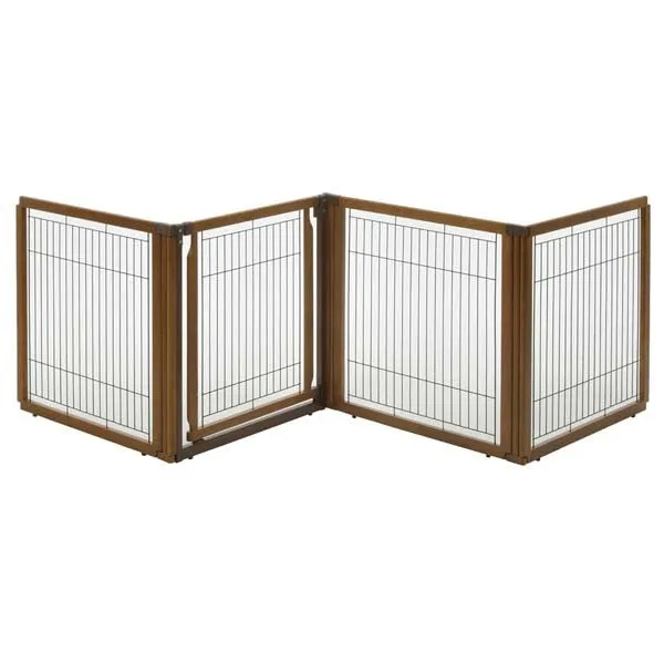 Richell Convertible Elite Pet Gate 4-Panel