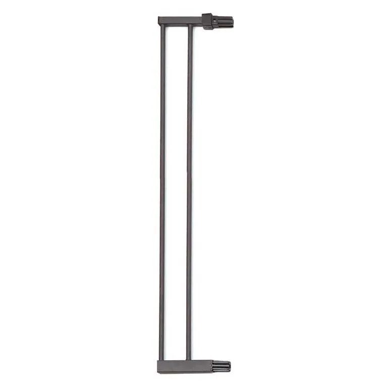 Tall Pressure Mounted Dog gate - 39" Height - Black - Midwest Steel Pressure Mount Pet Gate - 29.5" to 38"