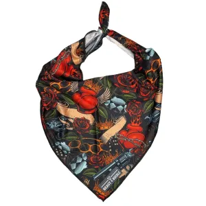 Tattoo Cooling Dog Bandana
