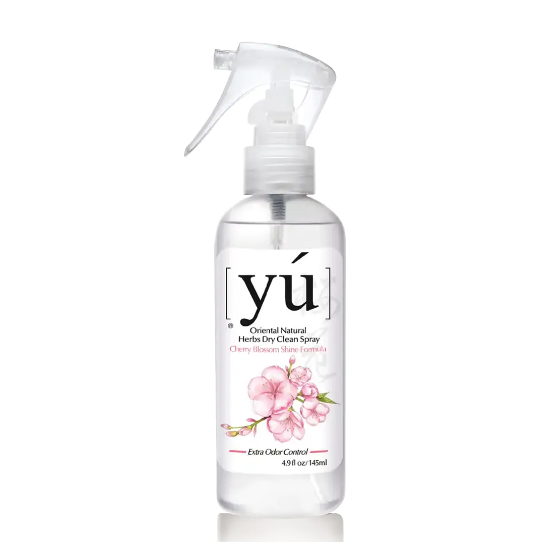YU Oriental Natural Herbs Bath Dry Clean Spray for Cats & Dogs -  Cherry Blossom Shine (145ml)